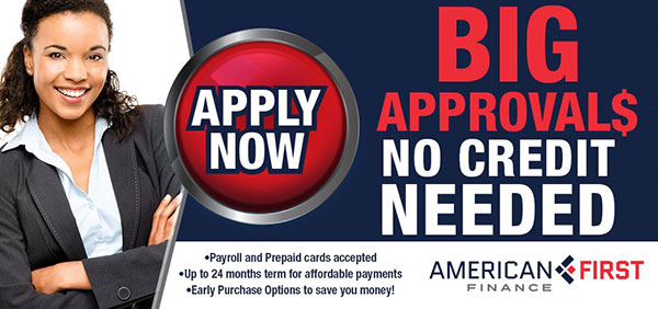 American First Finance - Contact us to apply
